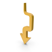 Arrow Yellow PNG & PSD Images