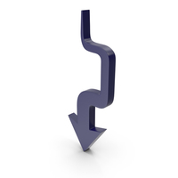 Arrow Dark Blue PNG & PSD Images