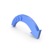 Arrow Blue PNG & PSD Images