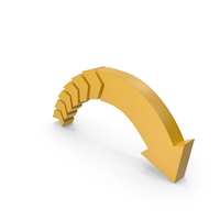 Arrow Yellow PNG & PSD Images