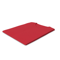 Male V Neck Folded Red PNG & PSD Images