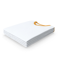 Male V Neck Folded Stacked White and Orange PNG & PSD Images