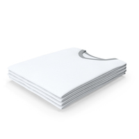 Male V Neck Folded Stacked White and Gray PNG & PSD Images
