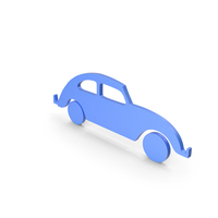 Blue Car Icon PNG & PSD Images