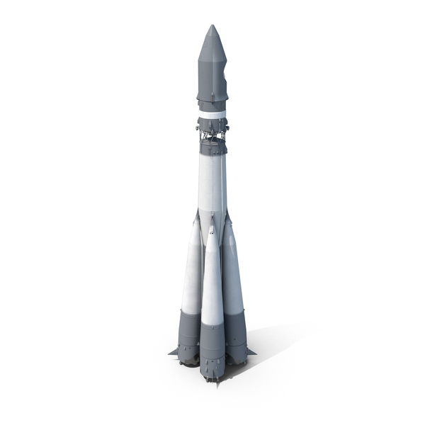 R7 Vostok火箭PNG和PSD图像