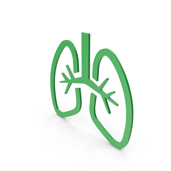 Lungs Green Icon PNG & PSD Images