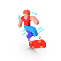 Skateboarder Icon PNG & PSD Images