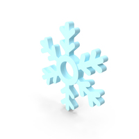 雪花图标PNG和PSD图像