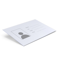 Name Badge Holder with Clip and Pin PNG & PSD Images