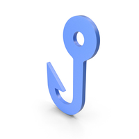 Hook Blue Icon PNG & PSD Images