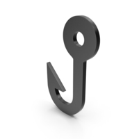 Hook Black Icon PNG & PSD Images