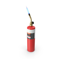 Pencil Tip Handheld Propane Torch with Cylinder Kit PNG & PSD Images