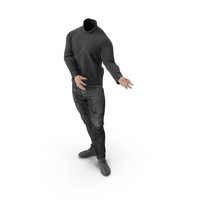Outfit Black PNG & PSD Images