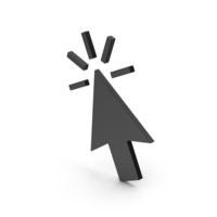 Symbol Click Black PNG & PSD Images