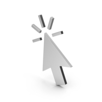 Symbol Click Silver PNG & PSD Images