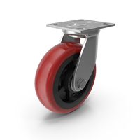 Polyurethane Tread Swivel Caster PNG & PSD Images