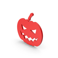 Symbol Halloween Pumpkin Red PNG & PSD Images
