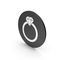 Diamond Ring Icon PNG & PSD Images