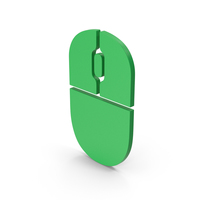 Symbol Mouse Green PNG & PSD Images