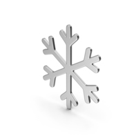 Symbol Snowflake Silver PNG & PSD Images