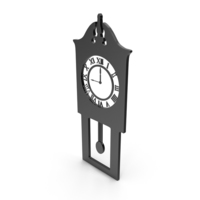 Clock Black Icon PNG & PSD Images
