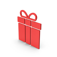 Symbol Gift Red PNG & PSD Images