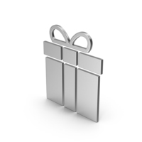 Symbol Gift Silver PNG & PSD Images
