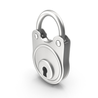 Key Lock Silver PNG & PSD Images