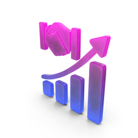 Stock Market Growth Relationship color1 PNG & PSD Images