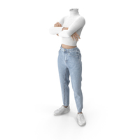 Women's Outfit White PNG & PSD Images