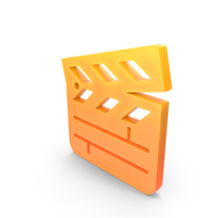 Clapper Board Logo Icon PNG & PSD Images