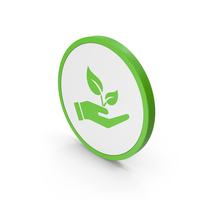 Hand Holding Plant Icon PNG & PSD Images