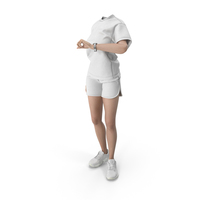 Women's Outfit White PNG & PSD Images
