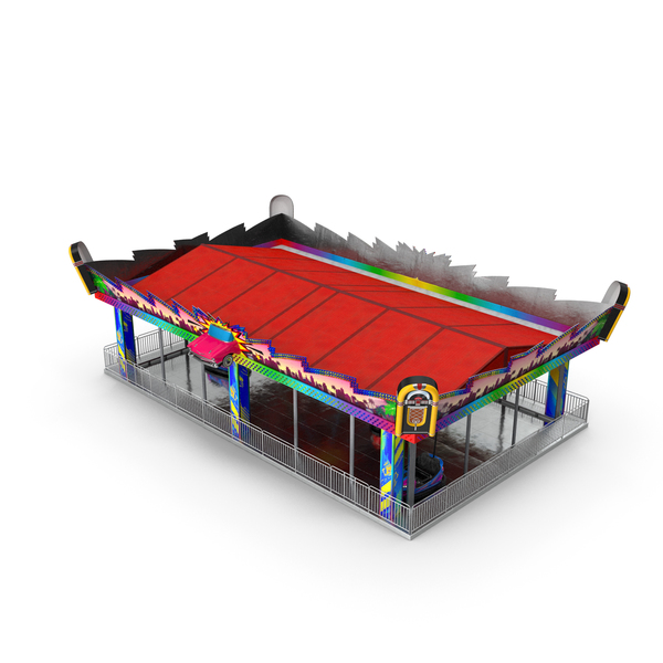 Bumper Cars Bertazzon Pavilion Platform PNG & PSD Images