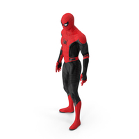 Spider Man Standing Pose PNG & PSD Images