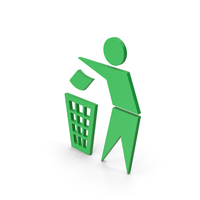 Symbol Do Not Litter Green PNG & PSD Images