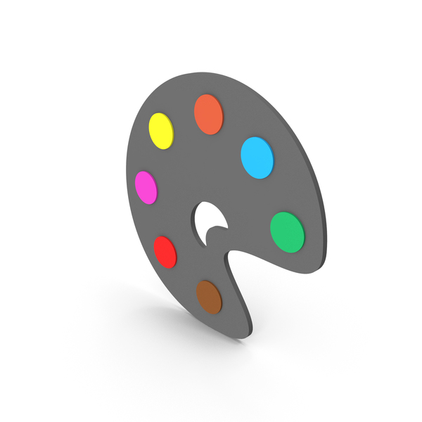 Paint Palette Icon PNG & PSD Images