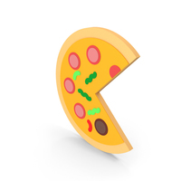 Sliced Pizza Icon PNG & PSD Images