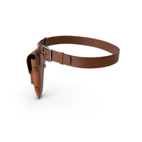 Holster and Strap Brown PNG & PSD Images