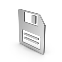 Silver Save Symbol PNG & PSD Images
