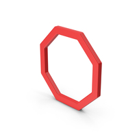 Octagon Red PNG & PSD Images