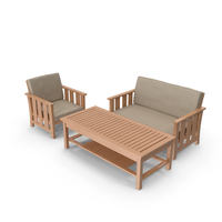 Outdoor Furniture Set PNG & PSD Images