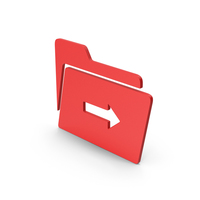 Symbol Move Files Red PNG & PSD Images