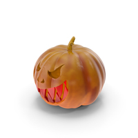 Evil Smile Horror Halloween Pumpkin PNG & PSD Images