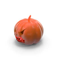 Evil Smile Horror Halloween Pumpkin PNG & PSD Images