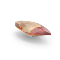 Marquise Cut Amber PNG & PSD Images