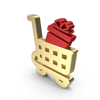 Shopping Cart Gift PNG & PSD Images