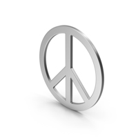 Symbol Peace Silver PNG & PSD Images
