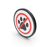 No Pets Icon PNG & PSD Images