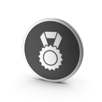 Silver Icon Award PNG & PSD Images